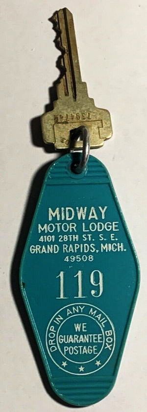 Midway Motor Lodge - Key Fob Grand Rapids (newer photo)